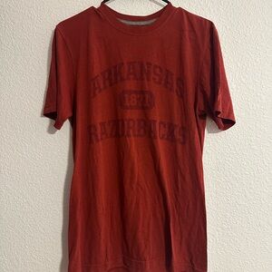 Arkansas Razorbacks Nike Tee Shirt Size S Y2K Sports Collegiate SEC